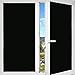 BDF 1BKOT Blackout Window Film (Non Adhesive Static Cling) 100% Light Blocking - Easy Installation, Removal & No Residue- 36in X 14ft