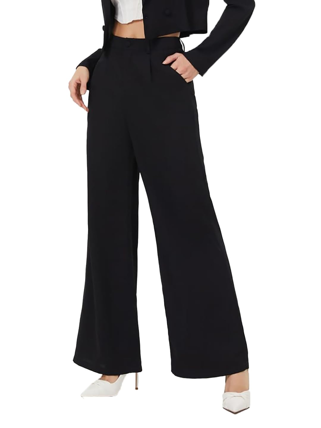 kotty Women Straight Fit Casual Pants-picture-26
