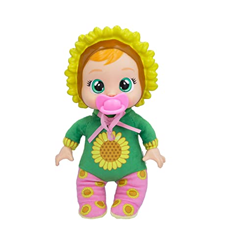 Cry Babies - Tiny Cuddles Happy Flower Sophia 9" Baby Doll With Sunflower Themed Pajamas - Ages 18+ Months #TOP10