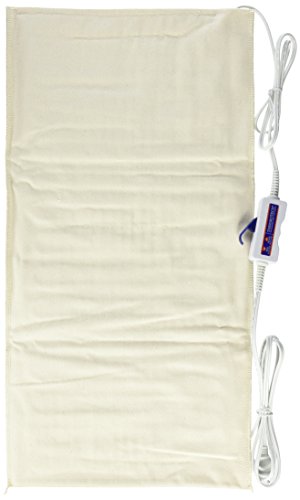 High Heat Heating Pad for Back Pain and Cramps - XL King Size - Manual Clicker Control
