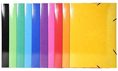 Exacompta Sammelmappe Iderama A3, mit Gummizug sortiert