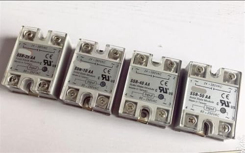 Relais SSR-40AA de 40A pour contrôle AC AC stable et commutation sans étincelle