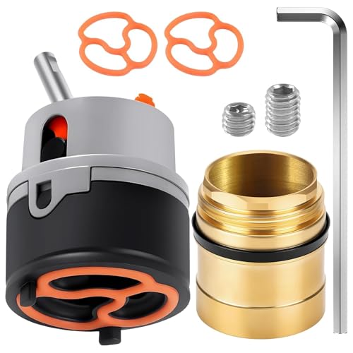 RP50587 Delta Faucet Cartridge Replacement for DST Single Handle Kitchen and Lavatory Sink Faucets Repair Parts Compatible with Delta RP50587 Cartridge Valve w/ RP51503 Bonnet Nut