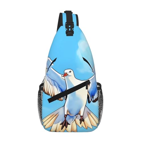 Sac de poitrine pour homme avec mouettes libérez vos poches de pantalon