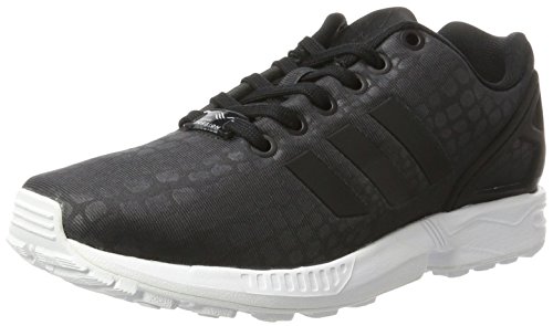 adidas Femme ZX Flux Baskets Basses, Noir (Core Black/Core Black/Footwear White), 36 2/3 EU