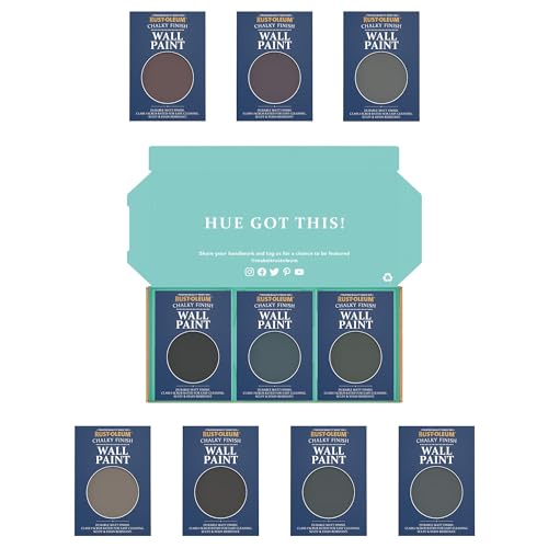 Rust-Oleum Wall Paint in Chalky Finish - Moody Darks Tester Box