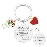 🌻[Utilisations Multiples] Le porte-clés en acier inoxydable peut également être utilisé comme pendentif élégant pour les clés de voiture, les clés de porte, les sacs à dos d'ordinateur, les téléphones portables, les portefeuilles. Porte clef original, porte clef voiture, porte clé moto, porte clef personnalisé, porte clef couple, porte clef femme, porte clef homme, porte clef multifonction, porte clef amour, porte clef amoureux, porte clef amitié, porte clé personnalisé. Cadeau collegue.