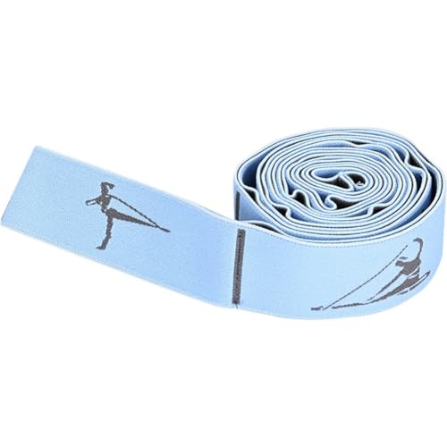 Correa De Pierna para Estiramiento De Yoga, 11 Bucles, Banda De Ejercicio De Resistencia para Cinturón De Tendón De Corva, Ayuda para Estirar Espalda del Pie, Ideal para Ballet, Animación,