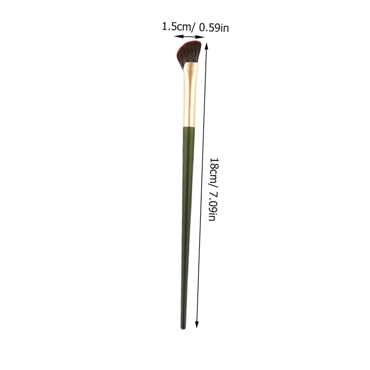 minkissy Professional Nose Contour Brush Set 2pcs Nose Shadow Makeup Applicator Makeup Brush