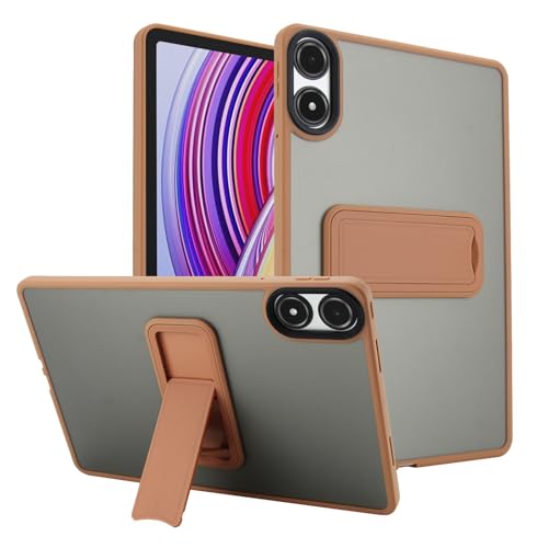Coque Xiaomi Redmi Pad 2 Pro 2025 marron idéale pour travailler au café
