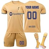 Custom Soccer Jersey for Kids and Adult, Personalised Jersey with Name Number, Soccer Shirts Shorts and Socks Set