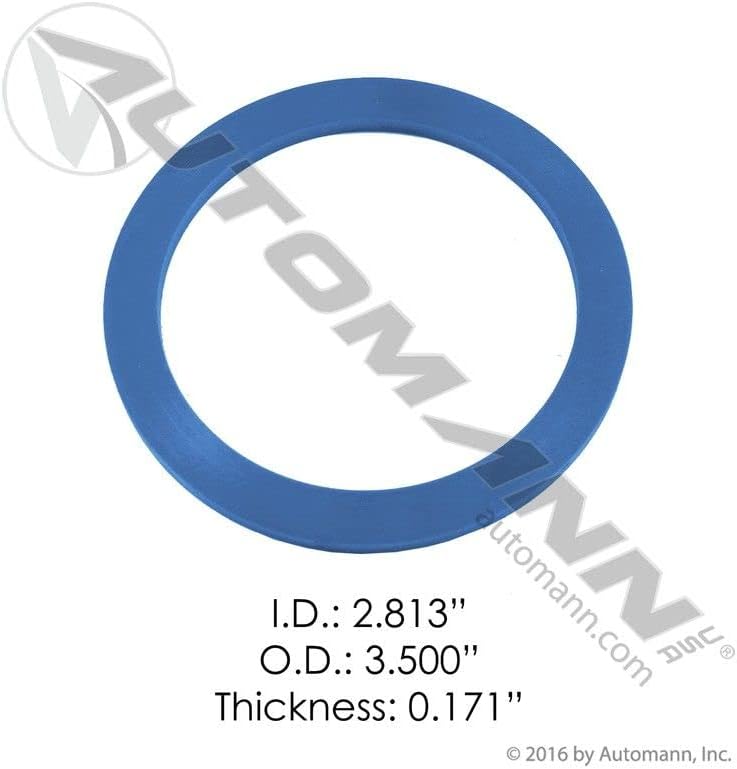 Miniatura 2 de Junta de tapa de combustible de poliéster premium compatible con tapas de combustible Kenworth