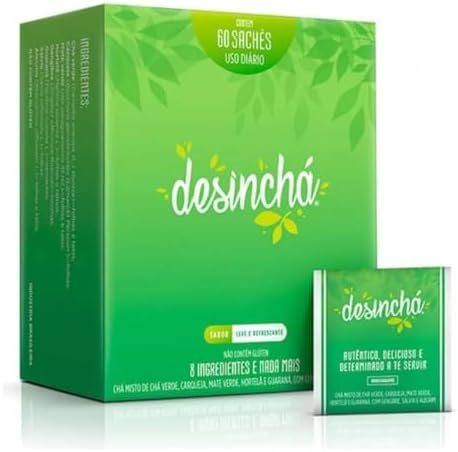 Chá Desinchá Dia Suplemento 60un - Chá Verde