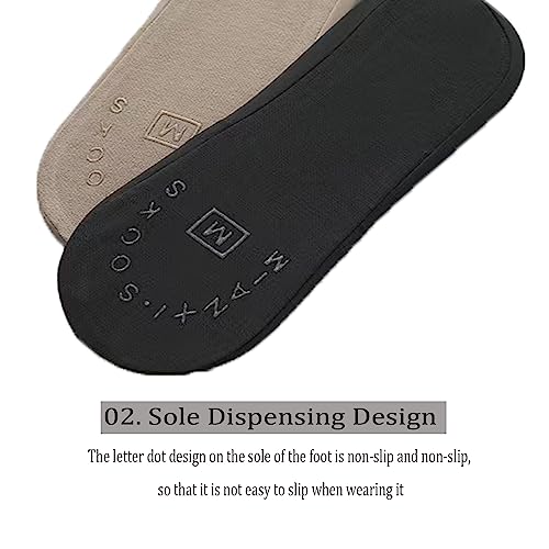 Casual Men Socks Invisible Thin Low Cut Sock Breathable No Show Silicone Non-slip Sock Cotton Bottom 3 Pairs4