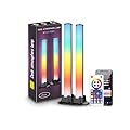 cosoway Smart Light Bar, 16 Million Colors RGB Lights with Music Sync Mode, APP Remote Control Gaming Light Work with Alexa, Ambient Lighting Bars for Entertainment, TV, PC, Gaming Room 2-Pack
