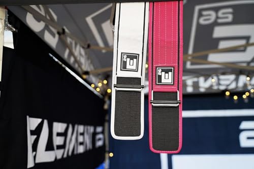 Image of Self-Locking Weight Lifting Belt - Premium Weightlifting Belt for Serious Functional Fitness, Weight Lifting, and Olympic Lifting Athletes - Lifting Support for Men and Women - Deadlift Training Belt (Medium, Miami Pink)