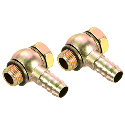 PATIKIL Hose Barb Fitting Elbow 13mm Barbed M16x1.5 Male Thread