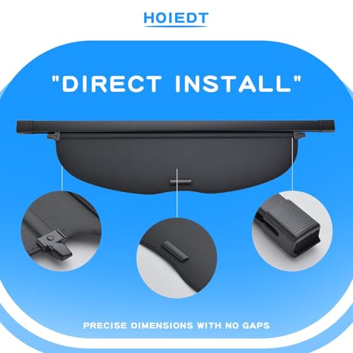 Hoiedt Cargo Trunk Cover Compatible with Honda CRV 2017-2022 Retractable Luggage Security Rear Shade Cover Waterproof Anti-UV Privacy Protection by Hoiedt - Used condition - Image 4