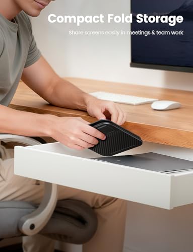 Image of Lamicall Tablet Stand Holder for Desk - [360 Rotatable Metal Base] Adjustable iPad Stand, Foldable Desktop Tablet Stand for iPad Pro 13 /12.9 /11 /10.5 /9.7, Air mini 6 5 4 3, Switch, 4-13 inch Device