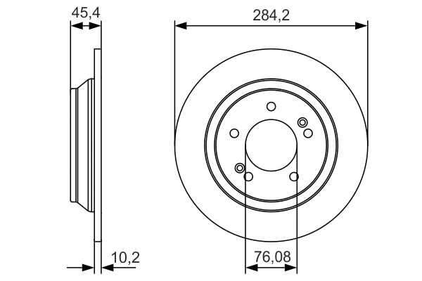 Disque De Frein Arriere Disques Frein Bosch BD1108 - Jeu 2 Pièces Diamètre 279mm Certification R90 Disque Frein Arriere Disque De Frein Arriere Disques Frein Bosch BD1108 - Jeu 2 Pièces Diamètre 279mm Certification R90 Disque Frein Arriere