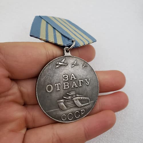 Kocreat Kopieer de Sovjet-Unie Bravery Medaille-WW2 USSR Militaire Badge CCCP Souvenir Badge Orde van de Patriottische Oorlog Cap reversspeldjes medaille replica - Image 6