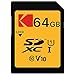 Produktbild Kodak SD-Karte 64 GB UHS-I U1 V10 SDHC/XC  Speicherkarte, Lesegeschwindigkeit 85 MB/s Max  Schreibgeschwindigkeit 25 MB/s Max  Speicherung von Full-HD-Videos und hochauflösenden Fotos  SD Card