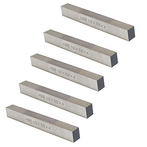 Outil de tournage HSS carré 1,27 cm en acier rapide rectangulaire