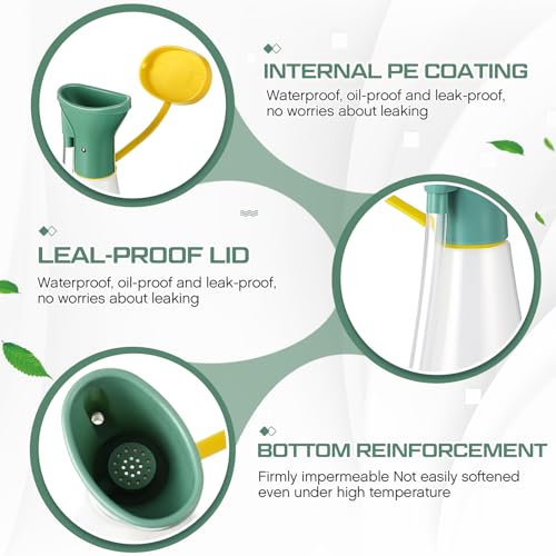 Teenyyou 4 Pcs Eye Wash Cup 7.9 x 3.1 Inches PE Portable Eyewash Cleaner with Pressing Pipet Reusable Eye Rinse Cups Eyewash Care Bottle for Construction Sites, Travel, Labs, Dust/Welding Cleaning