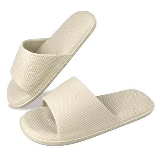 Cloud Slides for Women Men, Summer Waffle House Slippers for Indoor, Open Toe Home Shower Pool Slippers Waterproof4