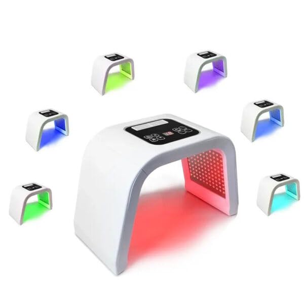 Omelon Red Light for Face, 7 Colors LED Facial Mask Light Red Face