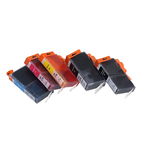 Cartouches d'encre Photosmart C6380 C5380 haute capacité multipack de 4 couleurs ABS