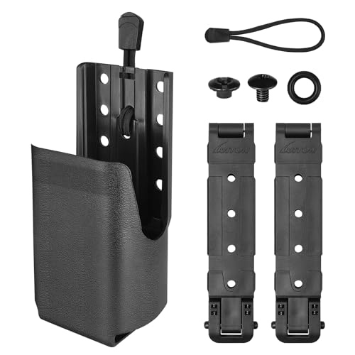Tactical Holster for Motorola APX6000 Molle Radio Holder Molle Pouch Tactical Radio Holster Vest Mount Portable Radio Case Compatible with Motorola APX6000/APX8000