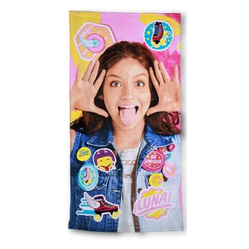 arlis Drap de Plage Soy Luna - Serviette de Soy Luna 70 X 140 Cm en Coton (Serviette de Bain Soy Luna) (70_x_140_cm, Soy Luna - C)