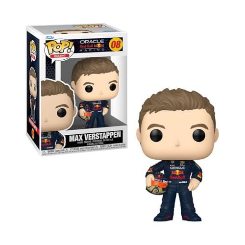 Boneco Funko Pop! Racing - Max Verstappen com Capacete