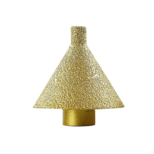ＡＷＨＡＯ Broca de biselado de diamante, broca cónica de diamante para baldosas, broca de biselado avellanado para agrandar orificios y recortar para granito, 50MM