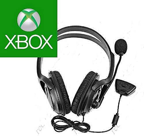 HEADSET FONE DE OUVIDO COM MICROFONE E CONTROLE DE VOLUME PARA XBOX 360