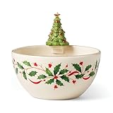 Lenox 893505 Holiday Tree Bowl, Christmas Hosting