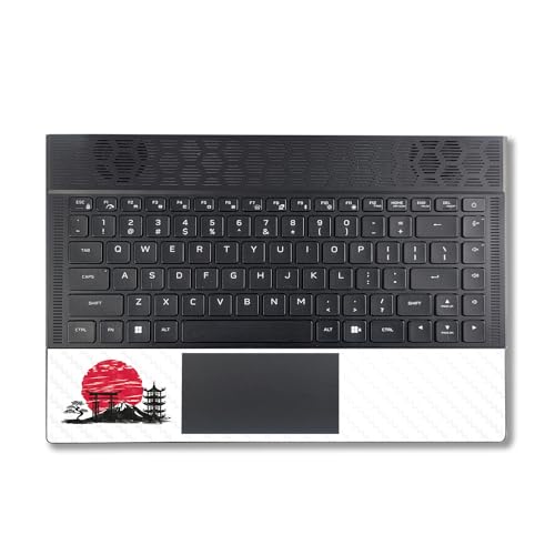 Image of MightySkins Carbon Fiber Skin Compatible With Alienware X14 R2 (2023) Full Wrap Kit - Japanese Style | Protective Durable Textured Carbon Fiber Finish | Easy To Apply & Change Styles | Made in the USA