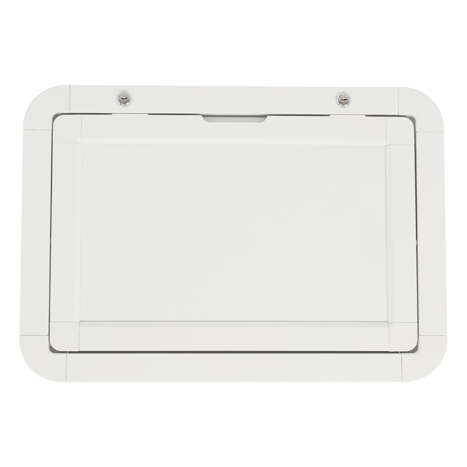 Table de Pique-Nique Pliable RV,Table de Pique-Nique pour Camping-Car Alliage D'aluminium Remorque Pliante pour Camping Table Murale 60 * 42cm,pour Camions,Caravanes (Blanc)