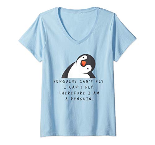 Femme Drôles Pingouins Amoureux Femmes Enfants Cadeau T-Shirt Cover