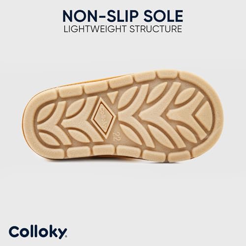 Girls Winter Boots – Faux Fur Lining, Durable Eco-Leather, Easy Hook-and-Loop Closure, Stylish and Warm for Toddlers2