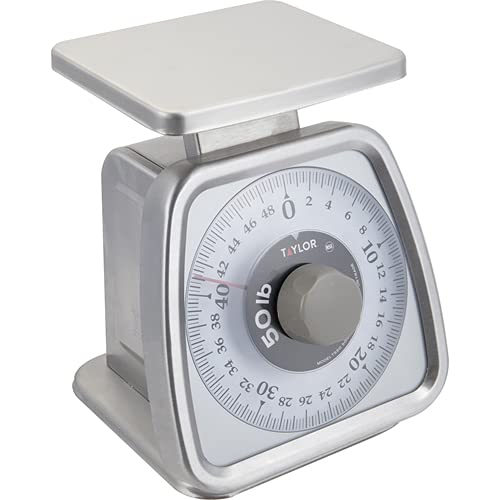 Báscula mecánica 50LB acero inoxidable
