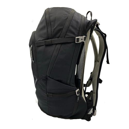 VAUDE Fahrrad Rucksack Bike Alpin 25+5, Rucksack Fahrrad wasserdicht Damen & Herren, geräumiger Rucksack fürs Fahrrad mit Rückenbelüftung, reflektierende Elemente und Volumenerweiterung (black)
