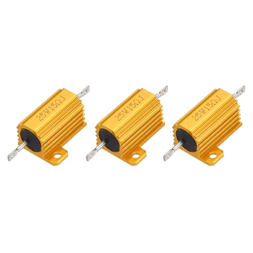 uxcell 3pcs 25W 15 Ohm 5% A~jEnEWOP[XRARXN[^bvV[V}EgAS[h