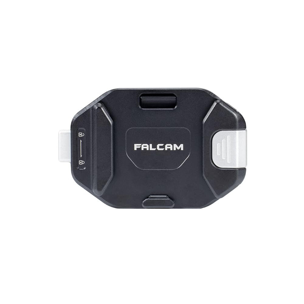 Falcam F38 Quick Release Camera Clip V2,Base de Montage pour Sangle de Sac à Dos,Adaptateur pour Accès Rapide à l’Appareil Photo,Clip de Capture Sécurisé pour Bandoulière (Plaque de Base Uniquement)