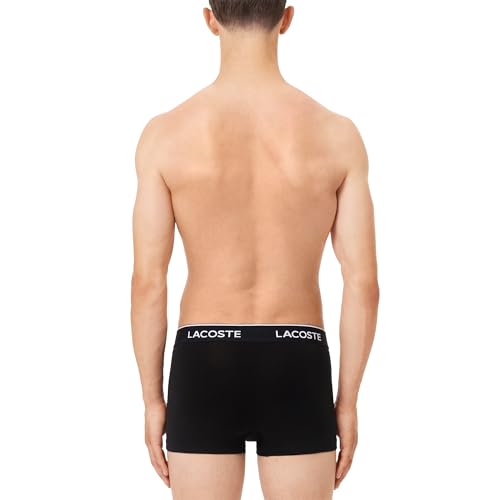 Lacoste Men's Cotton Stretch Essentials Trunks, 7-Pack3
