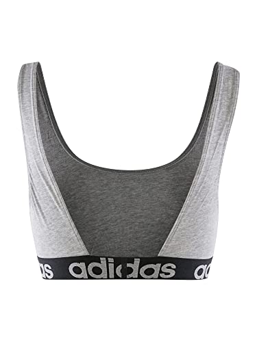 adidas Damen Scoop Bralette - Sport Active Comfort Cotton – Ansicht 2