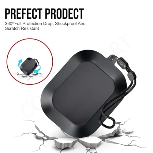 Image of Silicone Case Cover Compatible for Realme Buds Air 8 (2026) (Black)