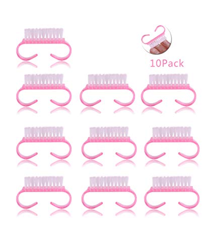 HNYYZL 10 Pcs Nail Brush For Cleaning Fingernail Scrub Brush for Toes and Nails Cleaner, Pedicure Brushes for Men and Women