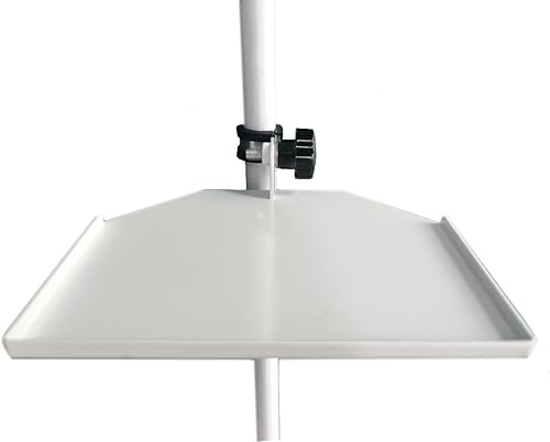 DELUMEE Estante esquinero para tienda de cultivo (2 paquetes), estante de montaje de tienda de cultivo resistente de metal, accesorios versátiles y